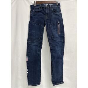 2018 Olympic Polo RALPH LAUREN TEAM USA PyeongChang Girls JEANS Size 00